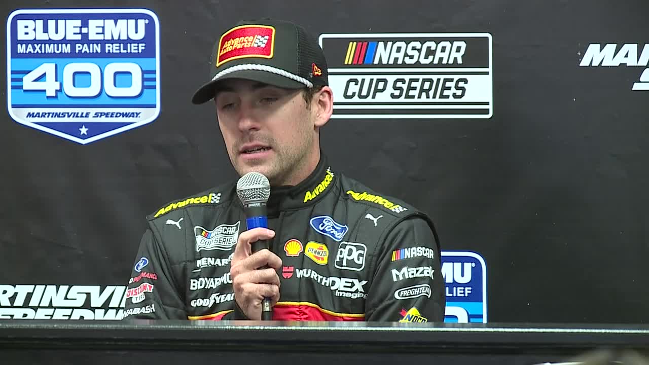 Grandfather clock at Martinsville FOX8 WGHP